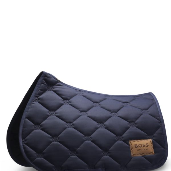 Hugo Boss Tapis de selle d’équitation spécial saut d’obstacle avec monogrammes Double B