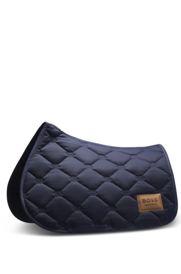 Hugo Boss Tapis de selle d’équitation spécial saut d’obstacle avec monogrammes Double B