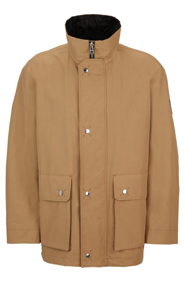 Hugo Boss Veste Regular à col montant