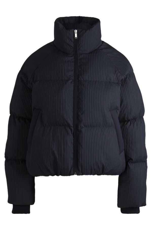 Hugo Boss Veste déperlante en tissu effet velours côtelé