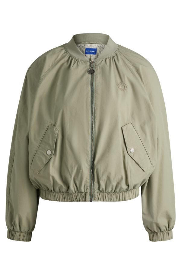 Hugo Boss Veste en coton lisse