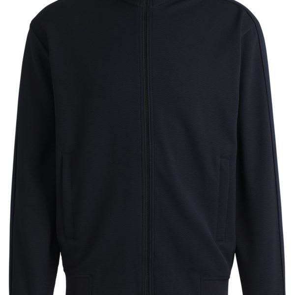Veste en jersey BOSS x ASTON MARTIN à rayures en cuir perforé – Hugo Boss
