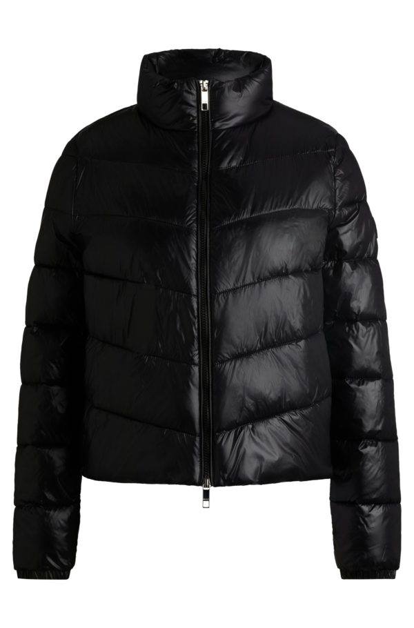 Hugo Boss Veste matelassée déperlante avec fermeture éclair à double curseur