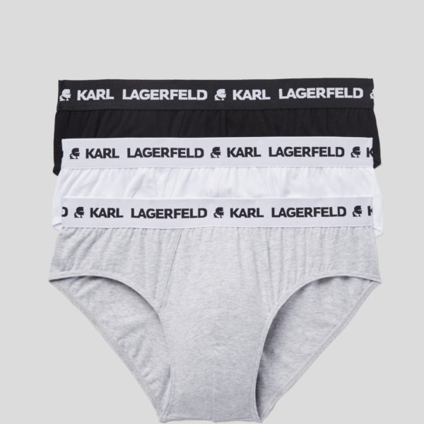 Karl Lagerfeld, Lot De 3 slips À Logo, Homme, Multi, Taille: XXS