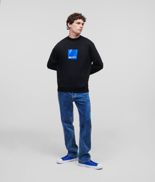 KL Jeans, Sweat-shirt Klj, Homme, Noir, Taille: XXS