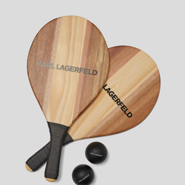Karl Lagerfeld, Ensemble De Jeux De Plage K/essential, Homme, Noir/Naturel, Taille: X00