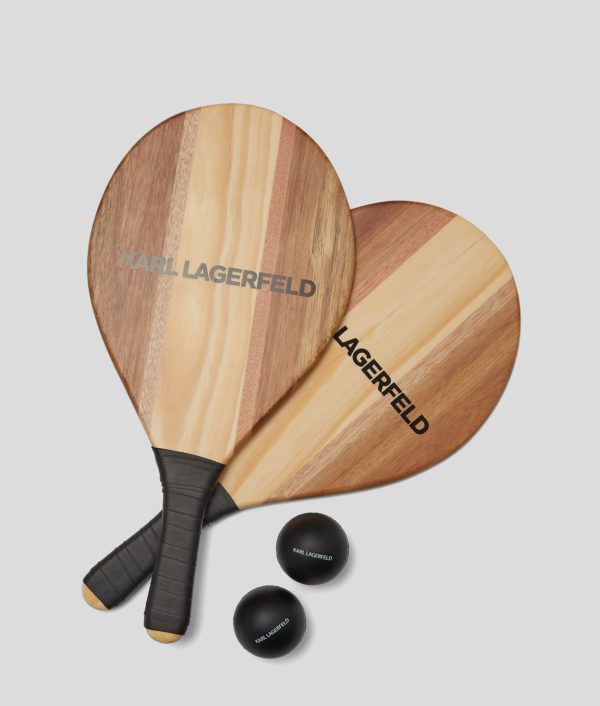 Karl Lagerfeld, Ensemble De Jeux De Plage K/essential, Homme, Noir/Naturel, Taille: X00