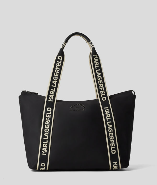 Karl Lagerfeld, Cabas Avec Détail En Métal Rue St-guillaume, Femme, Noir, Taille: X00