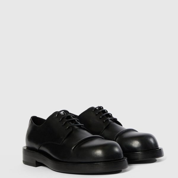 Dex Pintuck Derby Shoes - ANN DEMEULEMEESTER