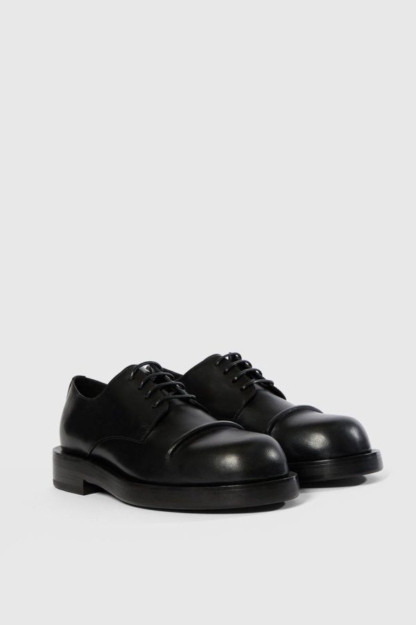 Dex Pintuck Derby Shoes - ANN DEMEULEMEESTER
