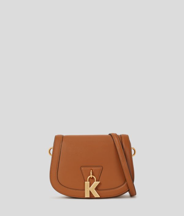 Karl Lagerfeld, Sac Bandoulière De Taille Moyenne K/lock, Femme, Brun, Taille: X00