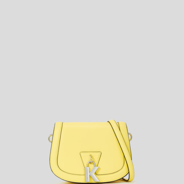 Karl Lagerfeld, Sac Bandoulière De Taille Moyenne K/lock, Femme, Mimosa, Taille: X00