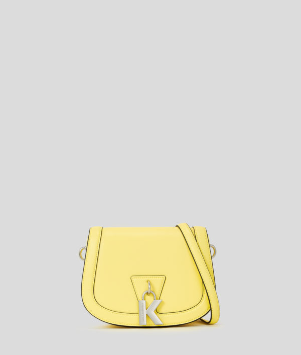 Karl Lagerfeld, Sac Bandoulière De Taille Moyenne K/lock, Femme, Mimosa, Taille: X00