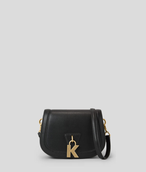 Karl Lagerfeld, Sac Bandoulière De Taille Moyenne K/lock, Femme, Noir, Taille: X00