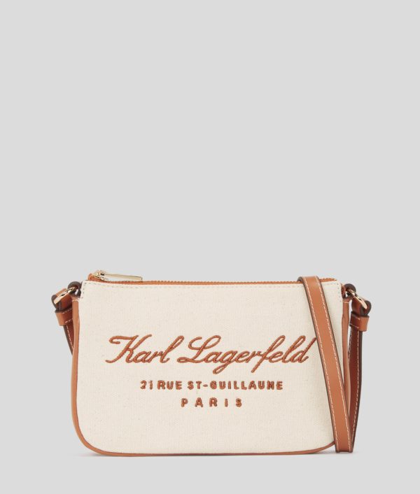 Karl Lagerfeld, Pochette En Toile Hotel Karl, Femme, Naturel, Taille: X00