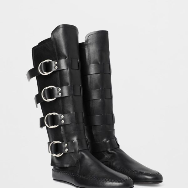 Siver Boots - ANN DEMEULEMEESTER