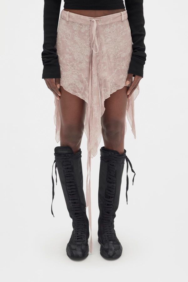 Priscia Multilayer Mini Skirt - ANN DEMEULEMEESTER