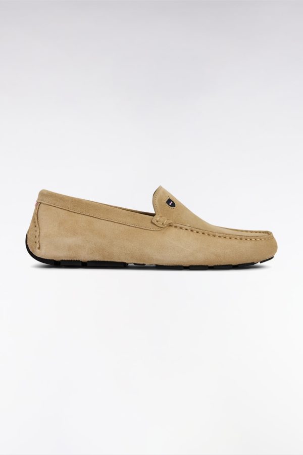 Mocassins En Cuir Suédé Marron Eden Park