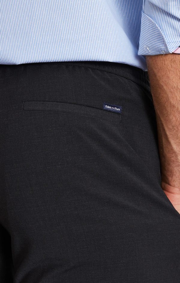 Pantalon Taille Élastiquée Gris Foncé Eden Park – Image 4