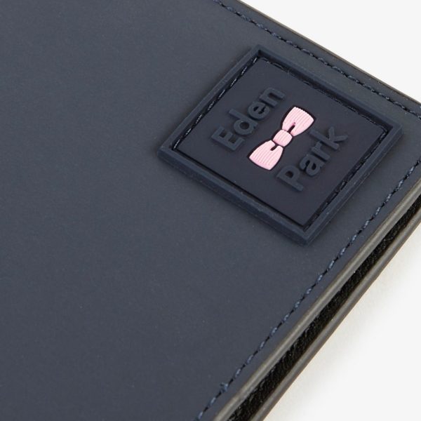 Portefeuille Passeport Gomme Bleu Foncé Eden Park