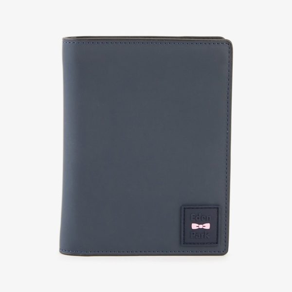 Portefeuille Passeport Gomme Bleu Foncé Eden Park