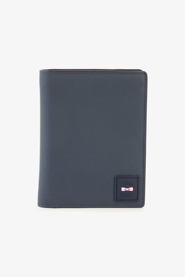 Portefeuille Passeport Gomme Bleu Foncé Eden Park