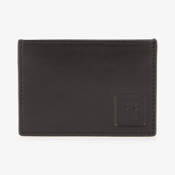 Porte-carte En Cuir Noir Eden Park