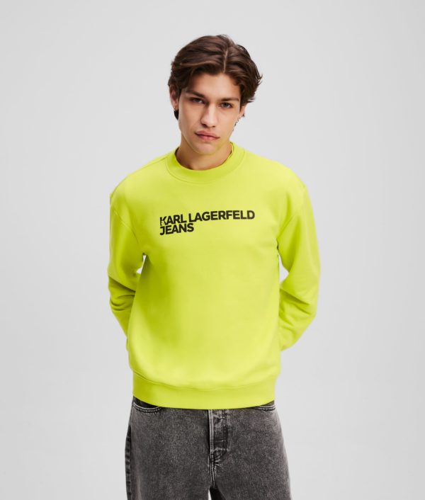 Karl Lagerfeld, Sweat-shirt À Logo Klj, Homme, Printemps sulfureux, Taille: XXXL