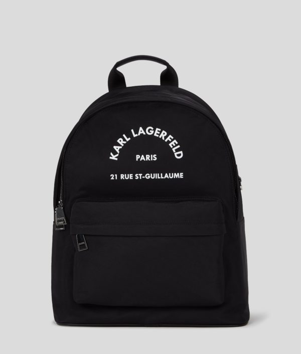 Karl Lagerfeld, Sac À Dos Rue St-guillaume, Homme, Noir, Taille: X00