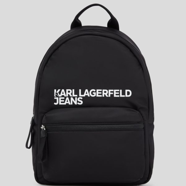 Karl Lagerfeld, Sac À Dos En Nylon, Homme, Noir, Taille: X00