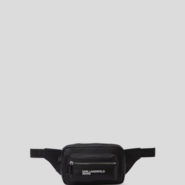 Karl Lagerfeld, Sac Banane En Simili Cuir, Homme, Noir, Taille: X00