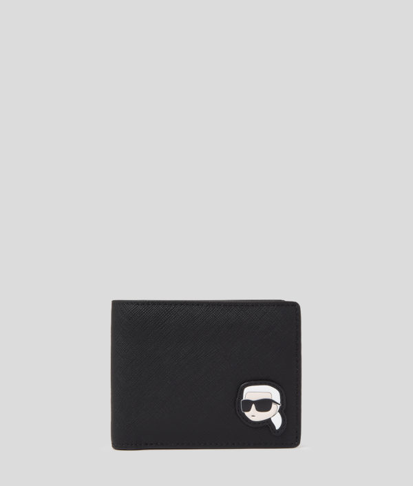 Karl Lagerfeld, Portefeuille À Deux Volets Ikon Kore, Homme, Noir, Taille: X00