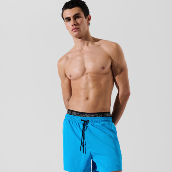 Karl Lagerfeld, Short De Bain Ikon, Homme, Verseau, Taille: XXS