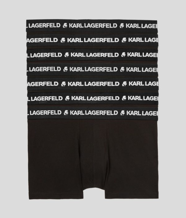 Karl Lagerfeld, Caleçon Logo Karl - Lot De 7, Homme, Noir, Taille: XXS