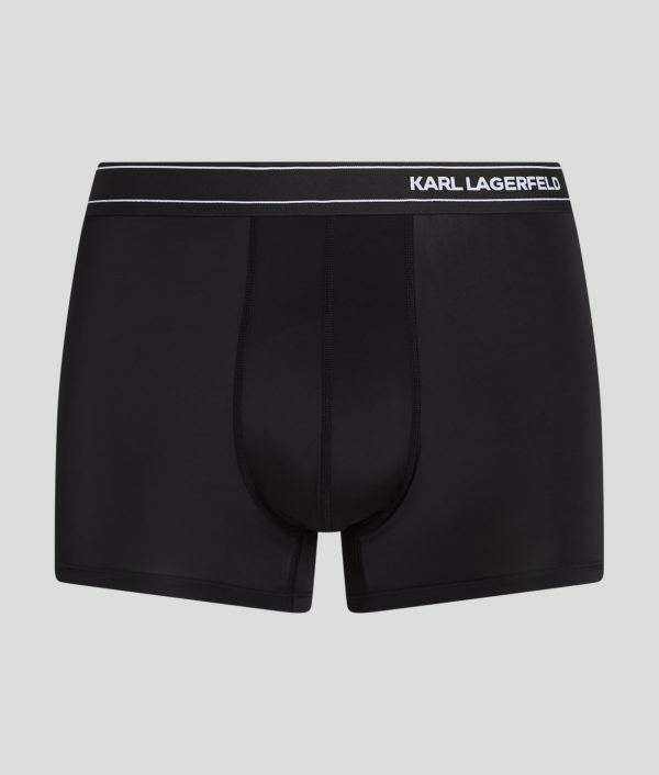 Karl Lagerfeld, Caleçons Légers Avec Logo Karl – Lot De 3, Homme, Noir, Taille: XXS