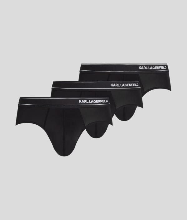 Karl Lagerfeld, Culottes Légères À Logo Karl – Lot De 3, Homme, Noir, Taille: XXS