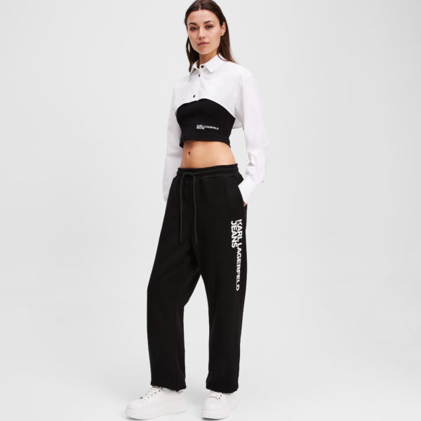 Karl Lagerfeld, Jogging Coupe Slim, Femme, Noir, Taille: XXS