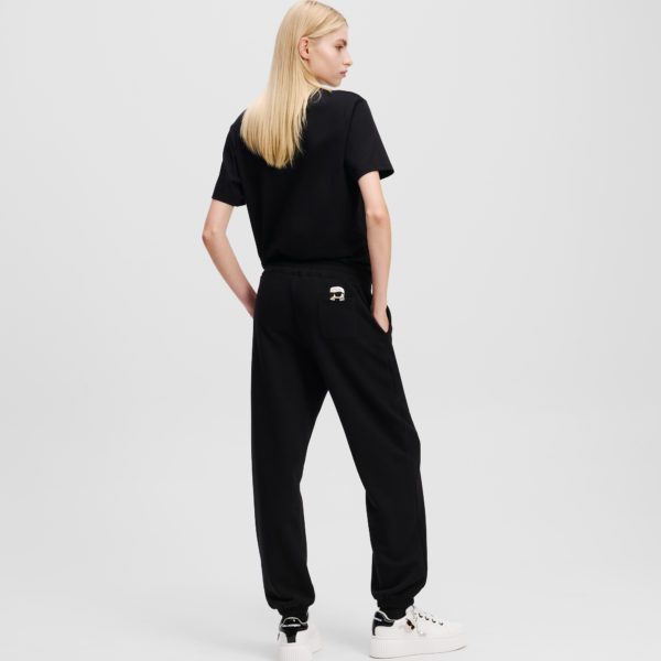 Karl Lagerfeld, Jogging À Motif Partiellement Caché Ikon, Femme, Noir, Taille: XXXL
