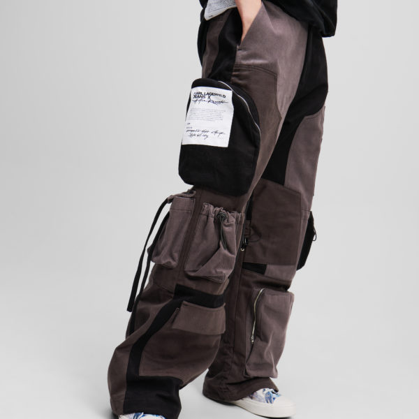Karl Lagerfeld, Pantalon Style Utilitaire Klj X Atelier Reservé, Femme, Noir, Taille: XXS