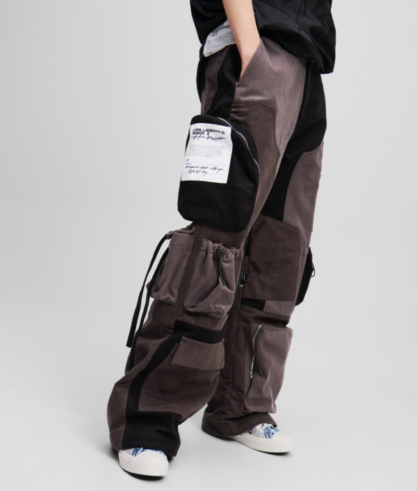 Karl Lagerfeld, Pantalon Style Utilitaire Klj X Atelier Reservé, Femme, Noir, Taille: XXS