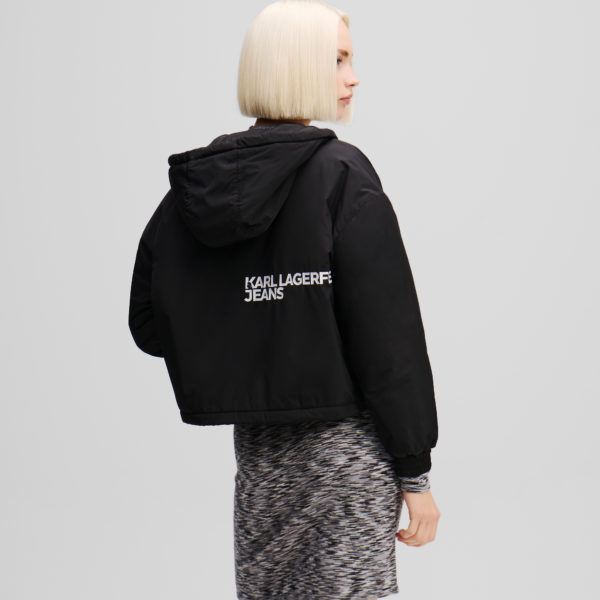 Karl Lagerfeld, Veste Matelassée Légère, Femme, Noir, Taille: XXS