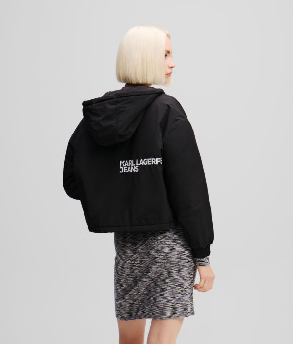 Karl Lagerfeld, Veste Matelassée Légère, Femme, Noir, Taille: XXS