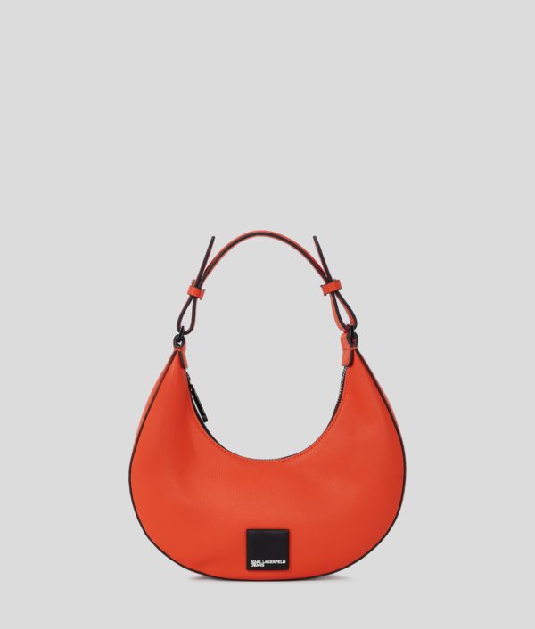 Karl Lagerfeld, Petit Sac Demi-lune Porté Épaule Klj, Femme, Poinciana, Taille: X00