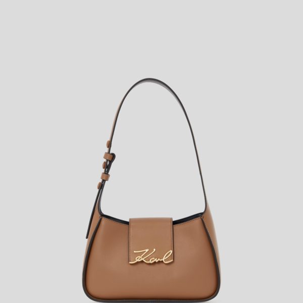 Karl Lagerfeld, Petit Sac Porté Épaule K/signature, Femme, Terra, Taille: X00