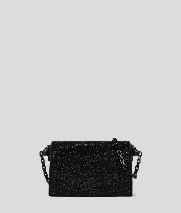 Karl Lagerfeld, Sac Bandoulière Avec Ornement K/autograph, Femme, Embellissement noir, Taille: X00