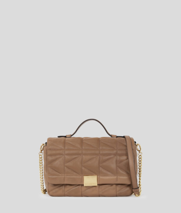 Karl Lagerfeld, Sac Bandoulière Avec Anse Supérieure K/kuilt, Femme, Terra, Taille: X00