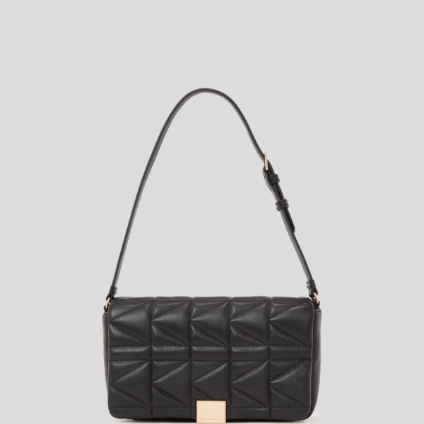 Karl Lagerfeld, Sac Porté Épaule De Taille Moyenne K/kuilt, Femme, Noir, Taille: X00