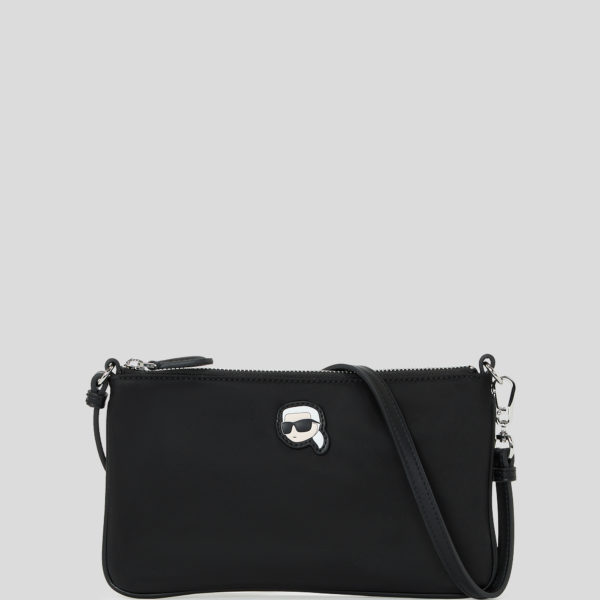 Karl Lagerfeld, Pochette Porté Épaule En Nylon Ikon, Femme, Noir, Taille: X00