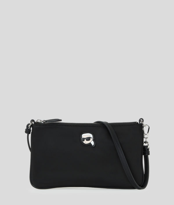 Karl Lagerfeld, Pochette Porté Épaule En Nylon Ikon, Femme, Noir, Taille: X00