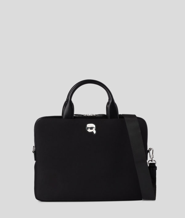 Karl Lagerfeld, Sac Pour Ordinateur Portable Ikon, Femme, Noir, Taille: X00